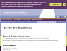 Tablet Screenshot of dorothee-soelle-haus.de